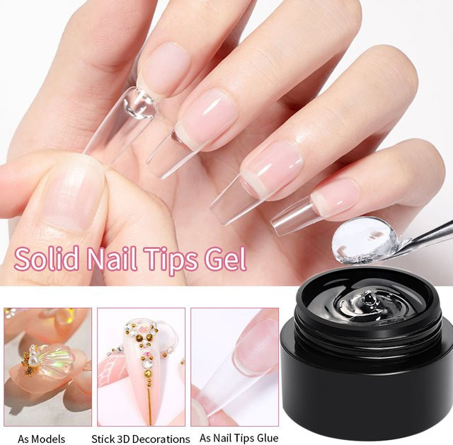 BORN PRETTY Gel-Nagellack, Transparent, Glänzend, 5 ml - Bild 1