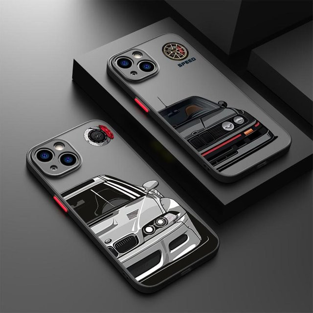 Sportwagen-Hülle Soft Cover für Apple iPhone 11 12 13 14 15 16 17 Pro Max Plus XS Max 7 8 Mini - Bild 1