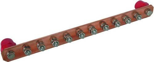 DEHN Schraubklemmen-Block PAS I 10AP M10 CU in Rot und Multicolour mit 39 kA - Bild 1