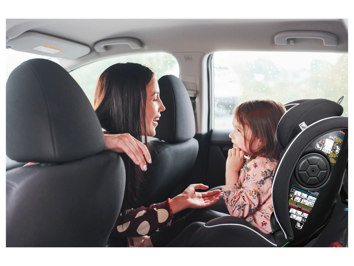 BABYGO Nova 360-Grad drehbarer Kindersitz in Schwarz - Bild 2