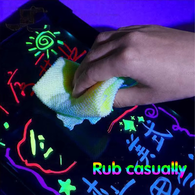 8 Farben Flüssigkreide Marker Set mit 8mm Spitze, abwischbare fluoreszierende Textmarker für Whiteboard, Kreidetafel und LED-Werbung, Mehrfarbig - Bild 4