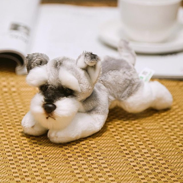Simulations-Malteser-Hund Plüschtier, ab 14 Jahren - Bild 1
