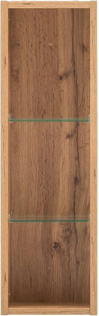 Schildmeyer Regal Duo Landhaus Eiche braun, B/T/H: 21,6 x 16 x 70,7 cm - Bild 1