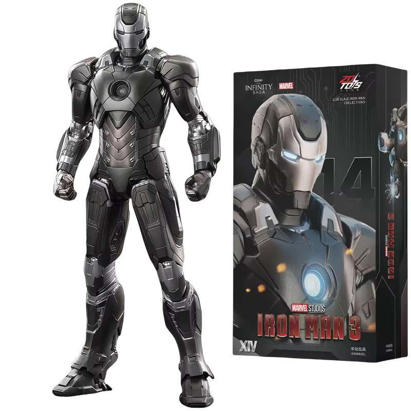 ZDTDS Marvel Iron Man Legends Tony Stark MK14 Action Figure, Einzelfigur, Kunststoff - Bild 6