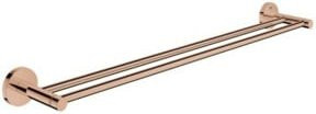 Grohe Doppel-Badetuchhalter Essentials mit verdeckter Befestigung in Gold, Breite: 60 cm - Bild 1