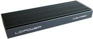 LC-Power M.2 NVMe SSD Laufwerks-Gehäuse mit USB-C Anschluss, Schwarz (LC-M2-C-NVME-3) - Bild 1
