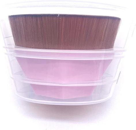 NATAWA Make-up-Pinsel, rosa, Unisex - Bild 1