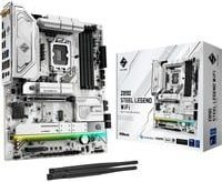 ASRock Z890 Steel Legend WiFi ATX Mainboard mit LGA1851-Sockel, Z890 Chipsatz, DDR5 und WiFi in Schwarz - Bild 2