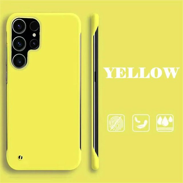 Ultraflache rahmenlose Hartschalen-Schutzhülle für Samsung Galaxy A57 A56 A55 A54 A53 A52 A37 A36 A34 A33 A32 A24 A17 A13 5G in bunt matt - Bild 1