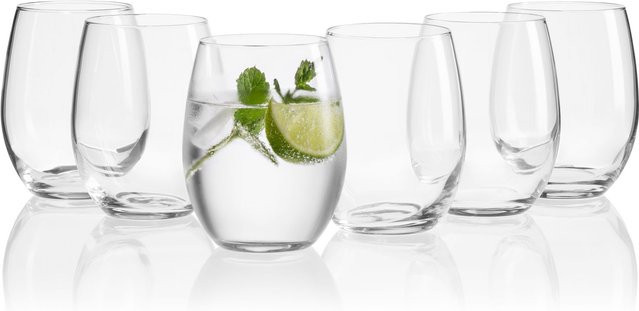 Mäser Il Premio Kristall-Wasserglas Set, Transparent, 360 ml - Bild 1