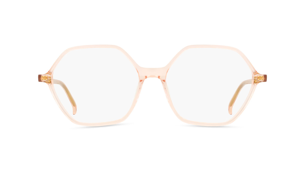 Fackelmann ABC 092 FA EMMA Korrektionsbrille, Vollrand, Geometrisch, Acetat, Damen, pink - Bild 1