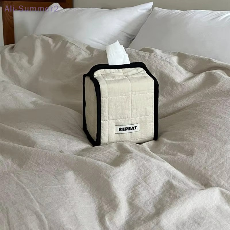 Seidenpapier-Aufbewahrungsbox in Beige für Servietten und Taschentücher - Bild 3