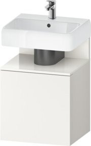 Duravit Waschtischunterschrank Qatego in Weiß Hochglanz, B/T/H: 49 x 42 x 64,5 cm - Bild 1