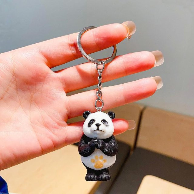 Panda Anhänger, brown, Unisex - Bild 1