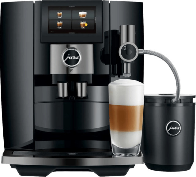 JURA J10 Kaffeevollautomat Piano Black - Bild 2