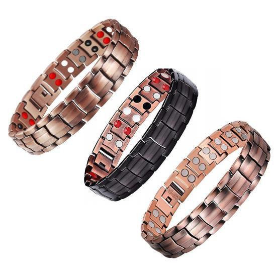 Magnetisches Armband Nail Dance, Kupfer, Herren - Bild 2