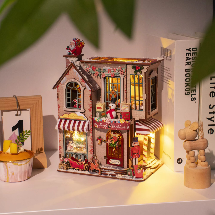 Tinamic Verzaubertes Weihnachtshäuschen, 3D-Puzzle, Holz, Fantasy - Bild 2