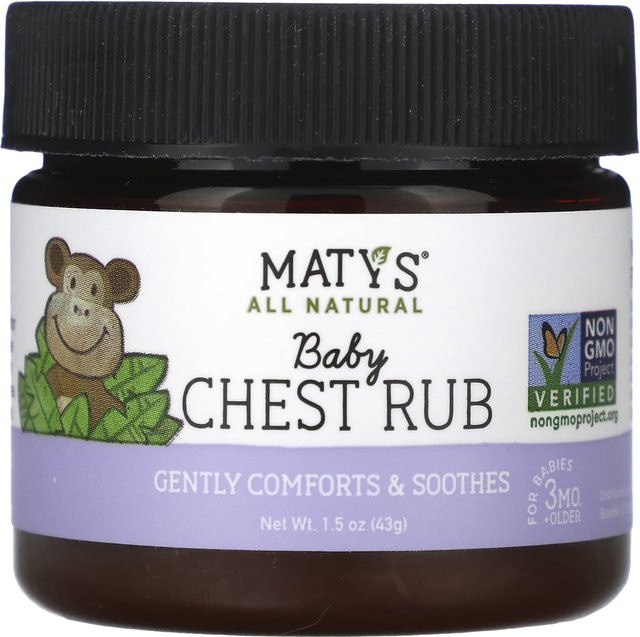 Maty's Baby-Brustsalbe, Eukalyptus, Lavendel, Kamille, 43 g - Bild 1
