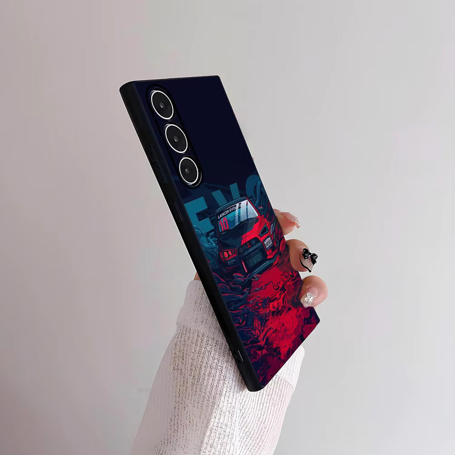 J-JDM Auto-E-Evo Schutzhülle aus weichem TPU für Samsung Galaxy S21 S22 S23 S24 S25 FE Plus Ultra in Multicolour - Bild 2