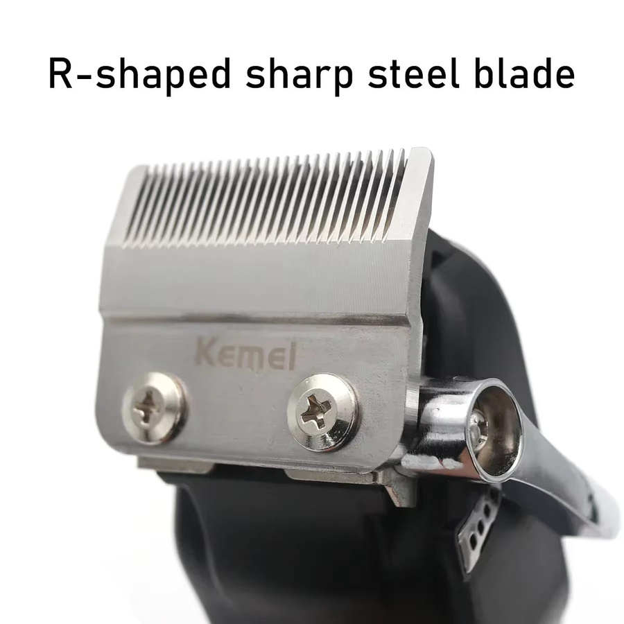 KEMEI Professioneller Elektrischer Haarschneider KM-1550 KM-2284 Trimmer in Silber für Friseursalons und Gewerbliche Nutzung - Bild 2