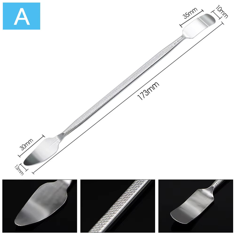 Stonego Universal Metall Handy Reparatur Hebel in Silber für Smartphone, Laptop und Tablet Bildschirm Reparatur - Bild 3