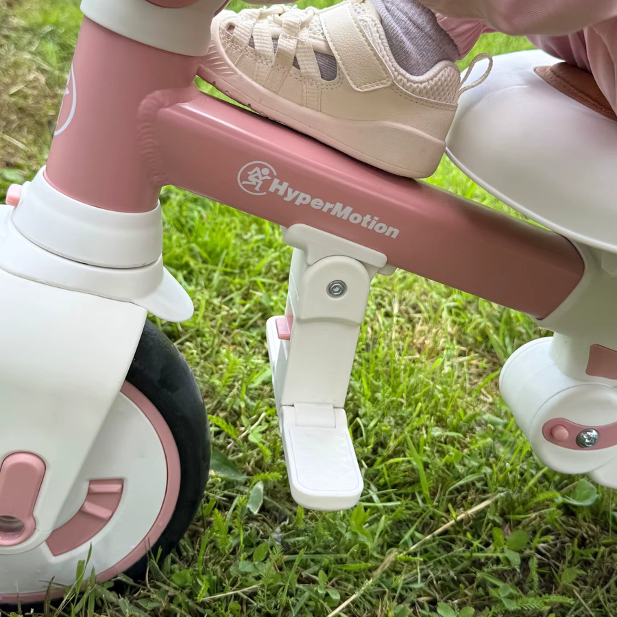 HyperMotion Dreirad Tobi Forest Pink, 8 in 1 Multifunktional, ab 1 Jahr - Bild 4