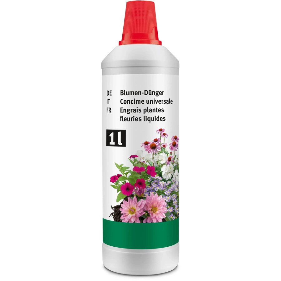 BWO Flüssiger Blumen-Dünger für Zimmerpflanzen und Balkonpflanzen, 4 Liter - Bild 2