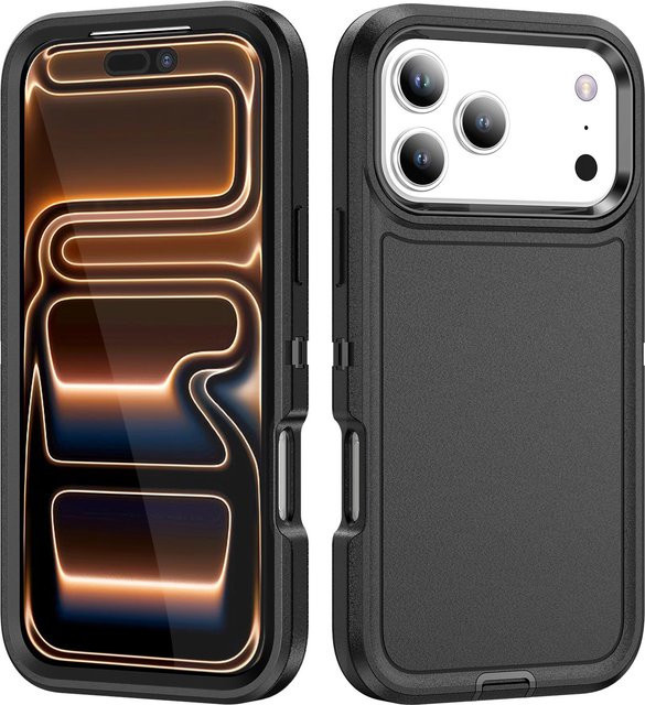 OtterBox Defender Schutzhülle für iPhone, stoßfest und robust, Farben: Rot/Schwarz - Bild 1
