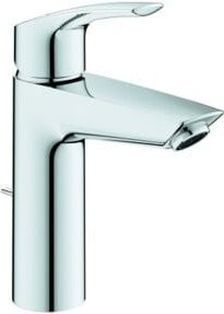 Grohe Waschtisch-Einhebelmischer Eurosmart in Chrom mit Ablaufgarnitur und wassersparender Funktion - Bild 1