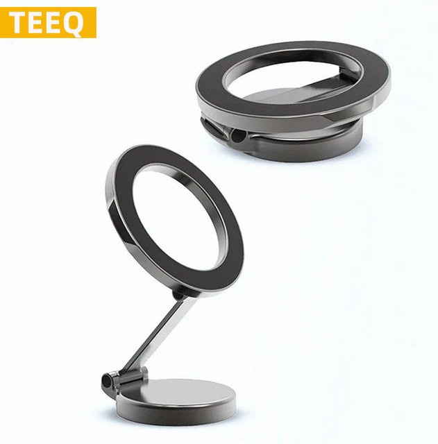 Magnetischer Universal-Autotelefonhalter in Schwarz für MagSafe und iPhone 12 bis 15 - Bild 1