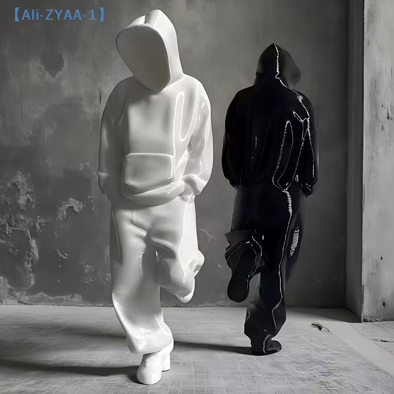 JETTING Moderne Skulptur aus Kunstharz als 3D-gedruckte Figur für deine Wohnzimmerdekoration - Bild 1