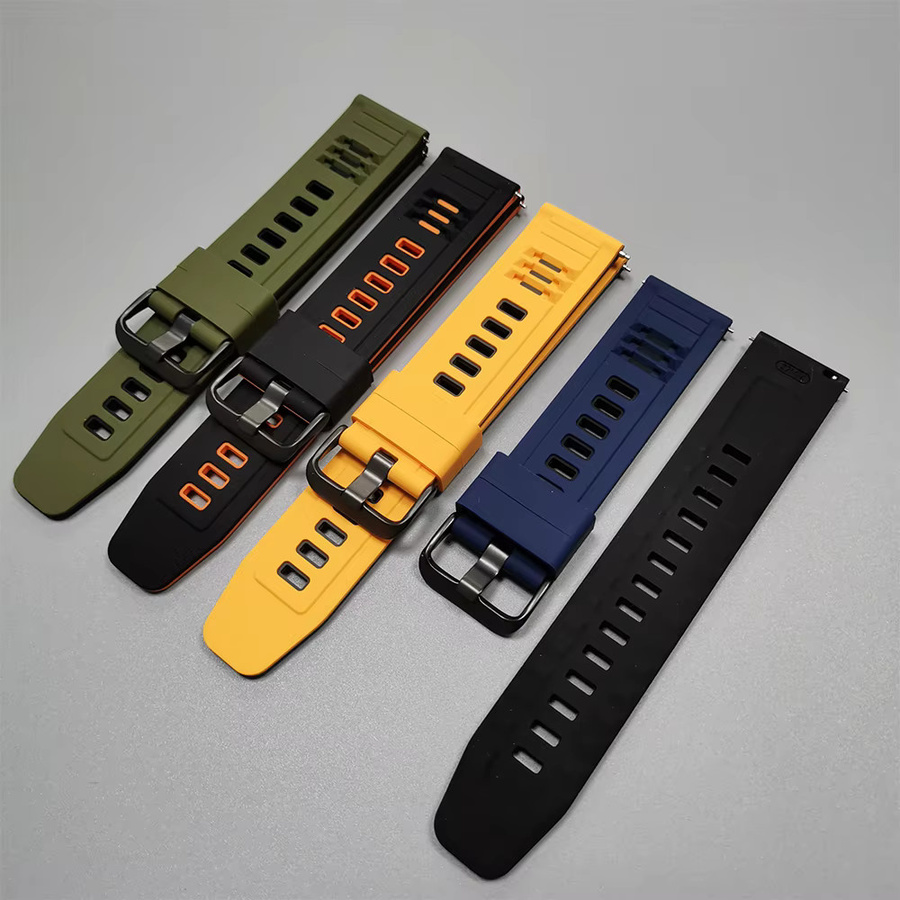 Smartwatch-Armband Silikon, 22 mm, Unisex - Bild 2