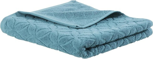 Modern Living Handtuch Naime aus Baumwolle in Blau, Breite: 50 cm, Länge: 100 cm - Bild 1