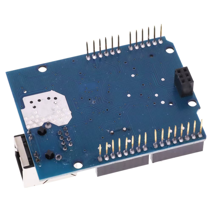 Wiznet UNO Ethernet Shield mit W5100 R3 für Arduino Mega2560 1280 328 inklusive Micro SD Karten Slot und Netzwerk Port in Blau - Bild 2