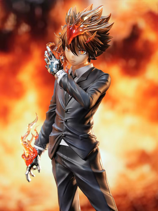 Katekyou Hitman REBORN! Sawada Tsunayoshi Anime-Figur, Actionfigur, Modellpuppe, Spielzeug - Bild 4