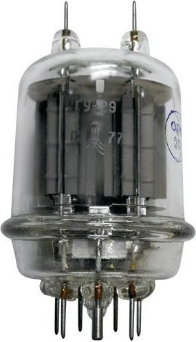 FESTO 829 B Doppelstrahlpentode Elektronenröhre mit 7 Polzahl und Septar Sockel - Bild 1