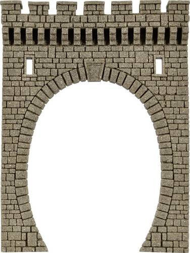 Vollmer 48100 H0 Tunnel-Portal 1gleisig Fertigmodell aus Sedimentverbundwerkstoff - Bild 1