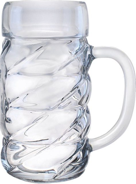 Stölzle Lausitz Diamond Bierkrug, 6er Set, transparent, 500 ml pro Glas - Bild 1