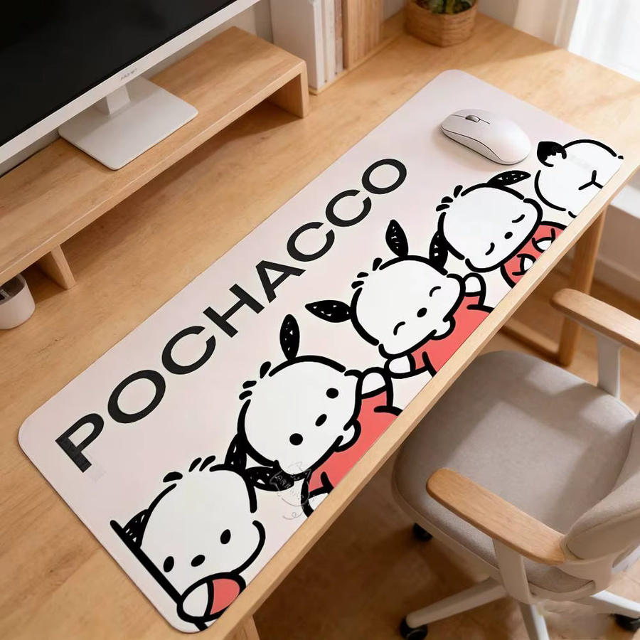 P-Pochacco Sakura Gaming Mauspad in Weiß für Gamer und Büro - Bild 4