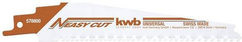 Kwb 578800 Säbelsägeblatt mit Easy-Cut Schaft für Holz, Metall und Kunststoff, Carbide Tipped, Länge: 15 cm - Bild 1