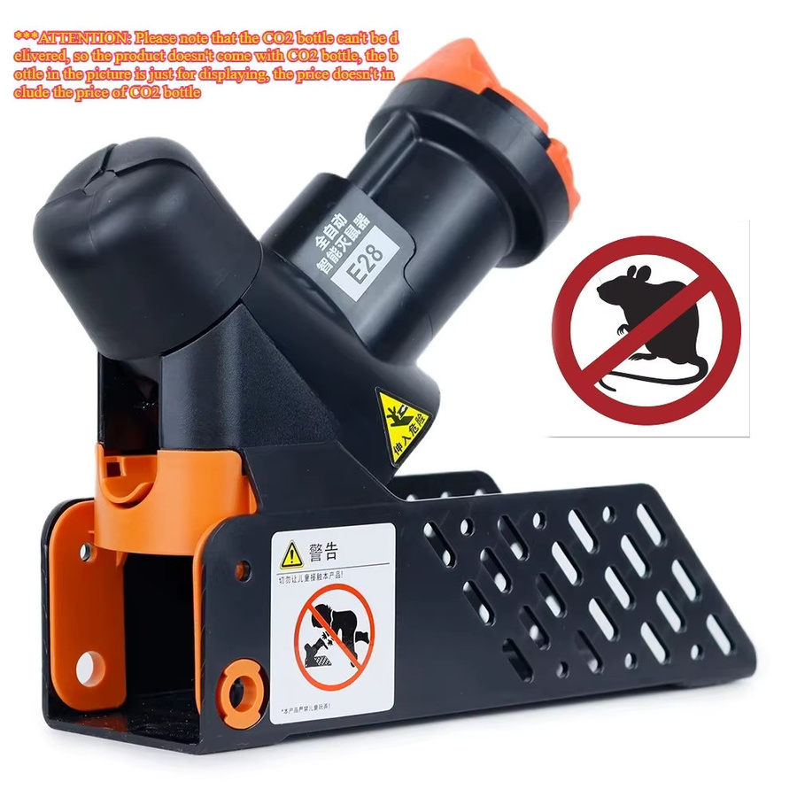 XMSJ Automatische A24 CO2 Nagetierfalle für Mäuse und Ratten mit Multi-Catch-Funktion und automatischer Rückstellung - Bild 6