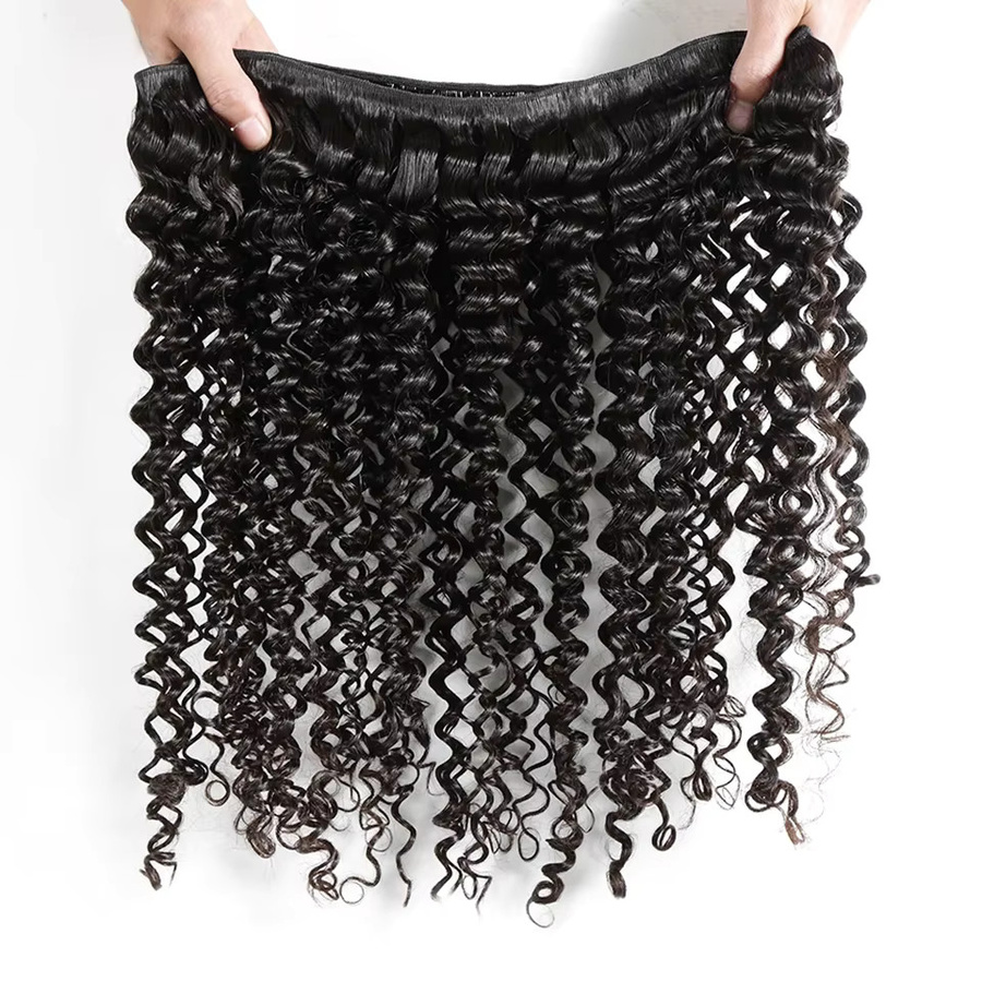 Queenlike Deep Wave Echthaar-Bündel, 100 % Echthaar, Damen - Bild 4