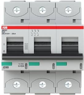 ABB S803C-D63 Leitungsschutzschalter 63A 400V Grau - Bild 1
