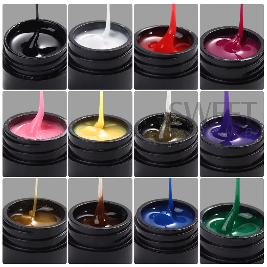 SWEET TREND Nail Art Design Gel, 12 x 5 ml, Glänzend, Unisex - Bild 4