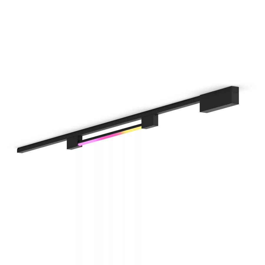 Philips Hue Perifo Basis-set Gerade Deckenleuchte Schwarz mit LED und RGB - Bild 1