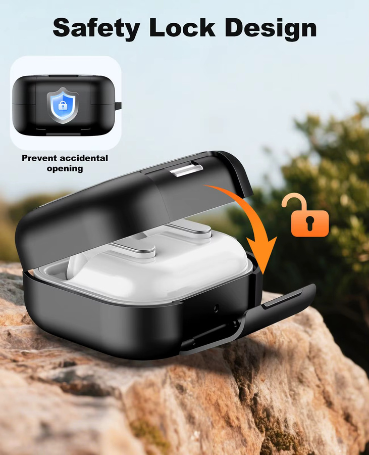 Samsung Schutzhülle für Galaxy Buds4 Pro mit Reinigungsset aus TPU und PC - Bild 2