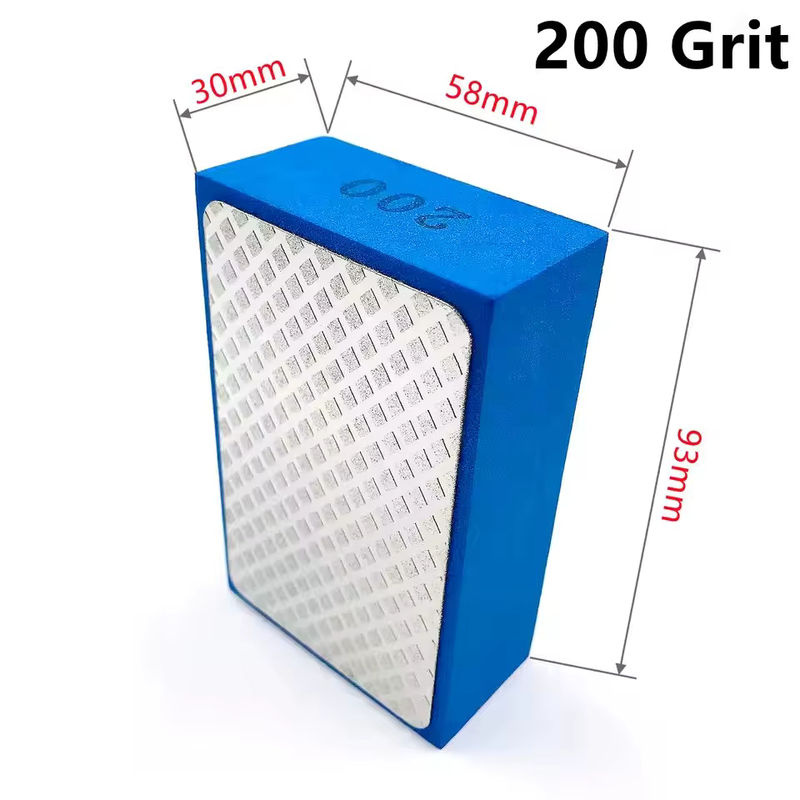 Skeyo Diamant-Handpolierpads als Glas-Schleifblock-Pad für Fliesen, Keramik, Stein und Marmor - Bild 3