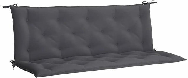 vidaXL Gartenbank-Auflage aus wasserabweisendem Oxford-Gewebe in Anthrazit, B/T/H: 150 x 50 x 7 cm - Bild 1