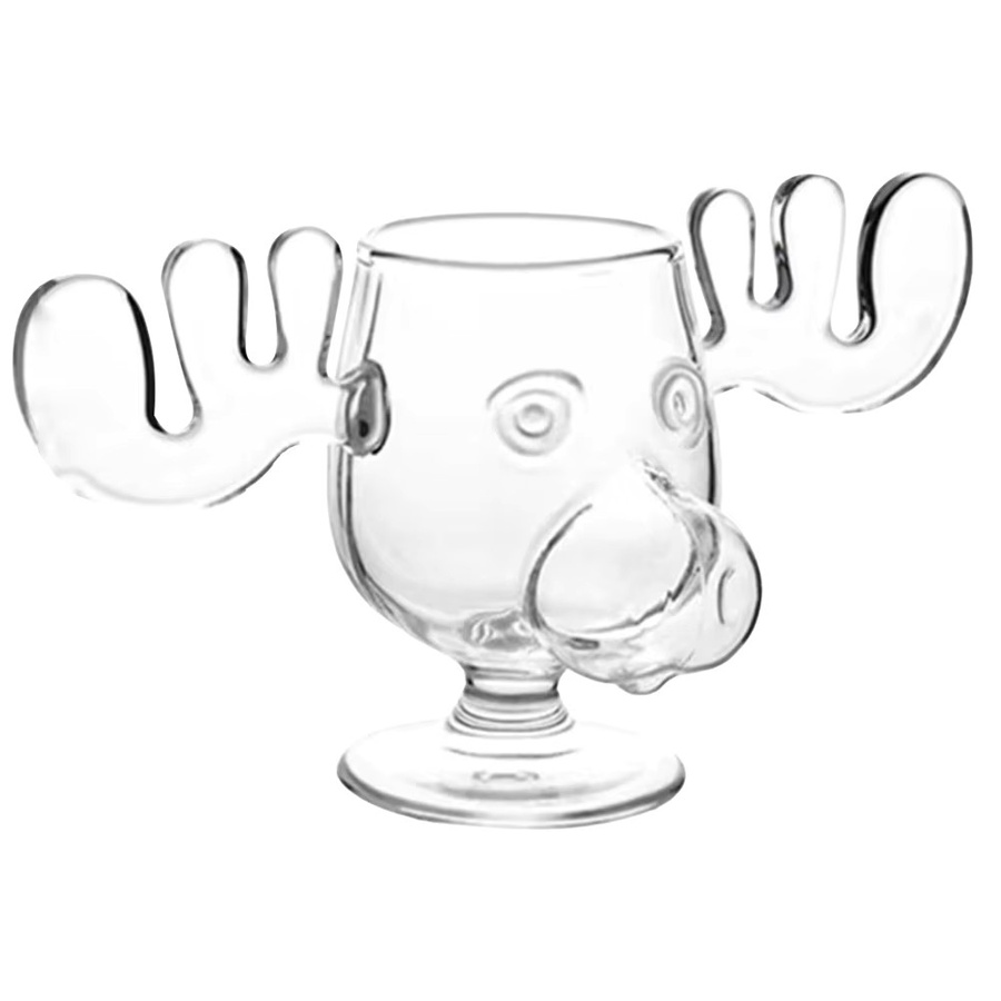 APWIKOGER Elch Glas Tasse transparent, 240 ml - Bild 6