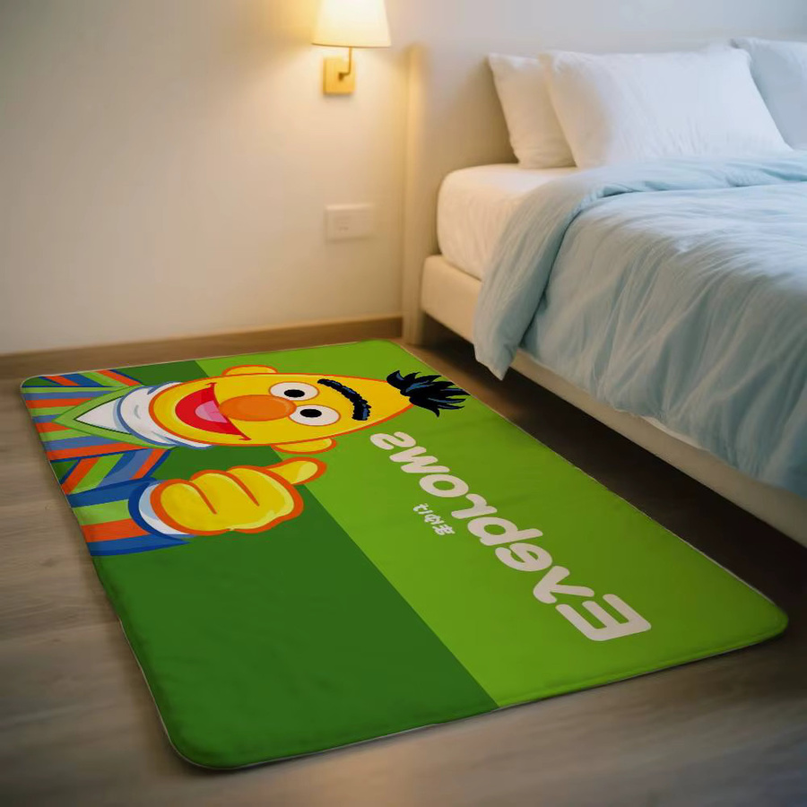 Sesame Street Elmo Fußmatte von Beast Kingdom, rutschfeste Teppichmatte aus Polyester, Mehrfarbig, B: 60,0 cm, T: 40,0 cm - Bild 5